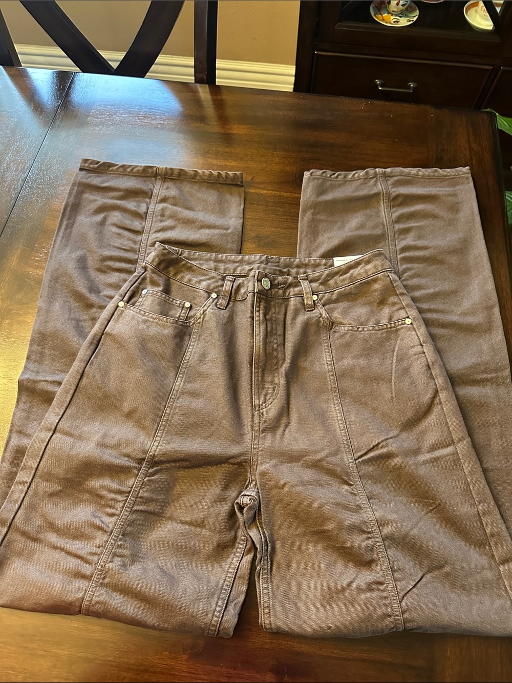 Jordan Womens Pants in Brown
